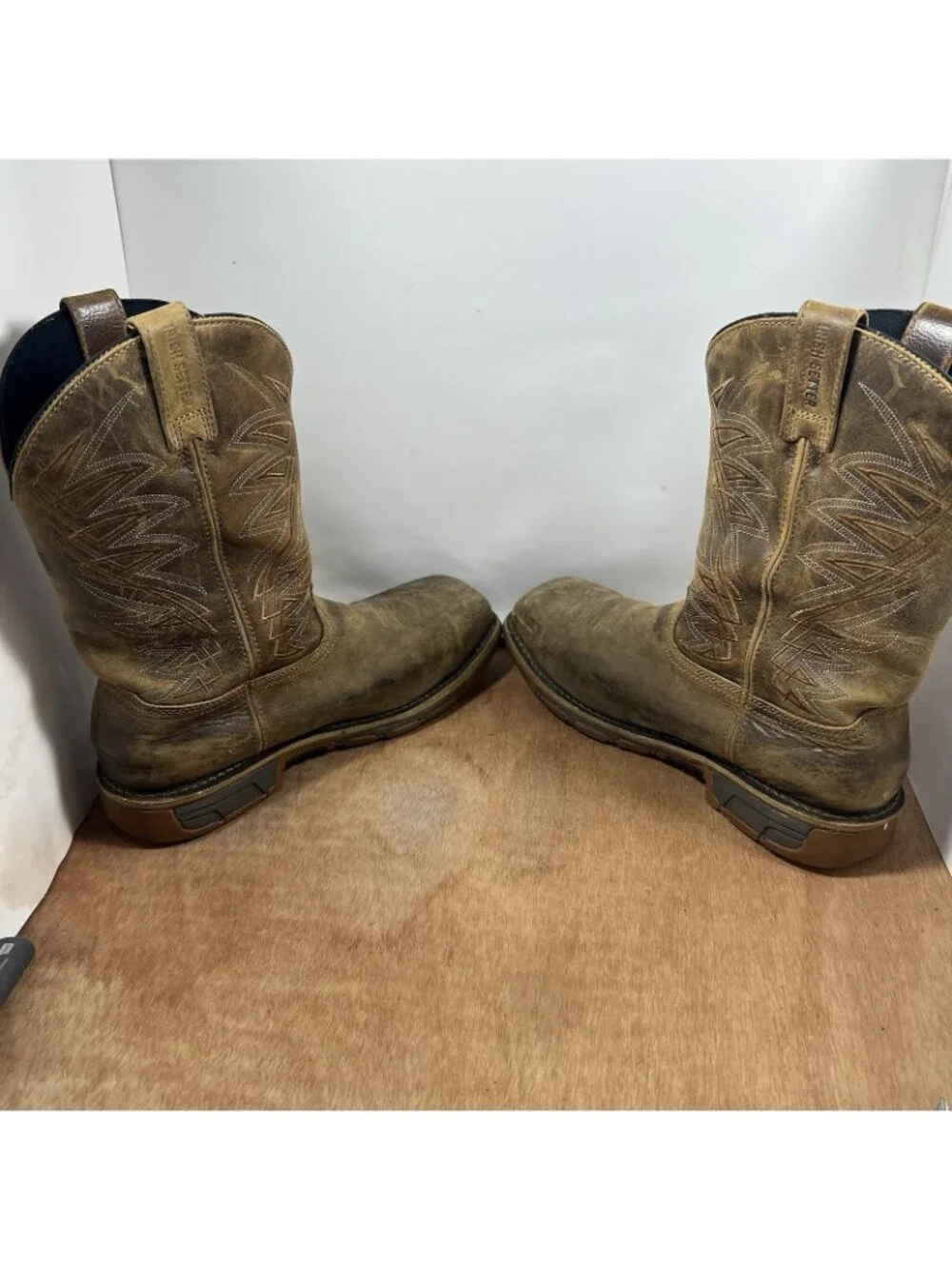 Irish Setter Marshall 83912 Men Size 10 EE Wide Square Steel Toe Boot Waterproof
